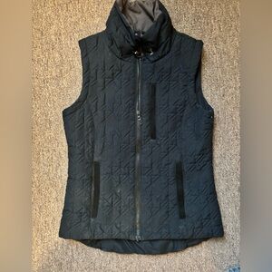 Black Quilted Vest